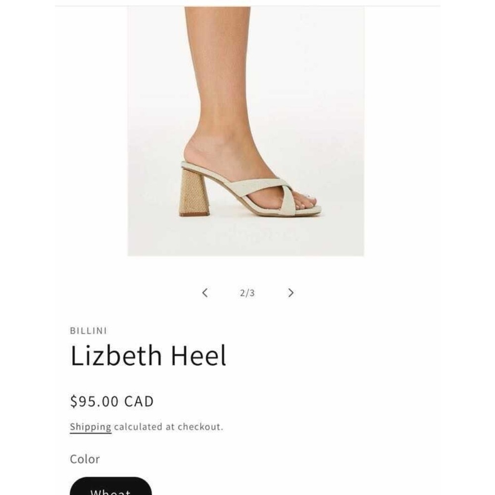 Billini Lizbeth Heel in wheat